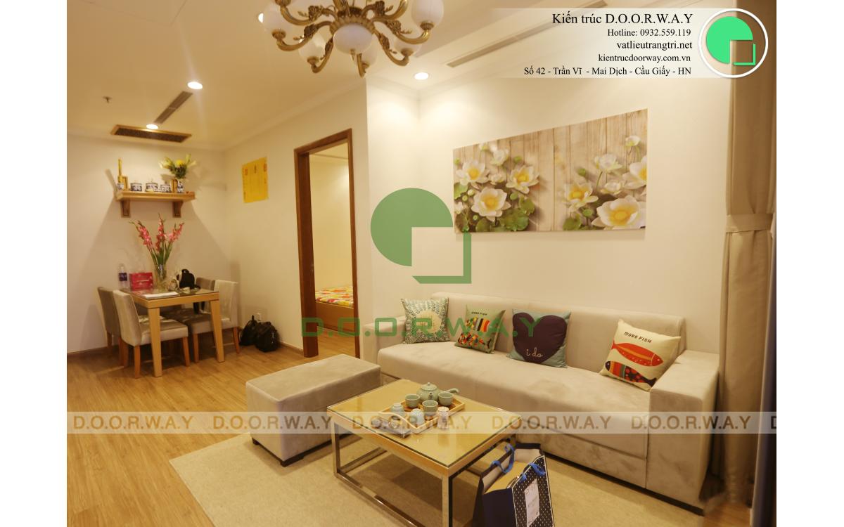 Thi c&ocirc;ng giấy d&aacute;n tường H&agrave;n Quốc tại Park Hill 3 - Times City